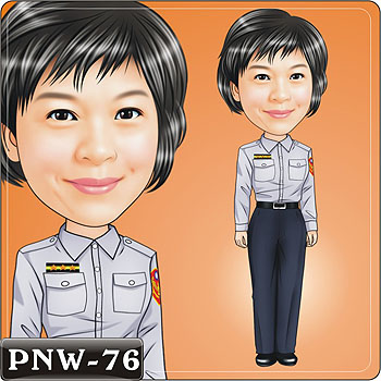 波麗士大人Q版漫畫PNW-76